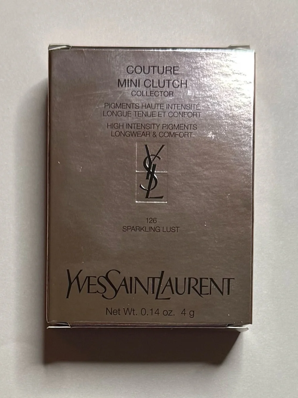 Yves Saint Laurent Couture Mini Clutch Sparkling Lust Luxury Eyeshadow Palette